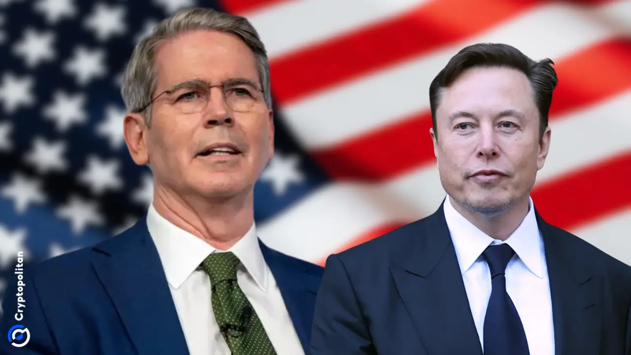 Il segretario al Tesoro americano Scott Bessent afferma che il DOGE di Elon Musk è altamente necessario | Criptopolita